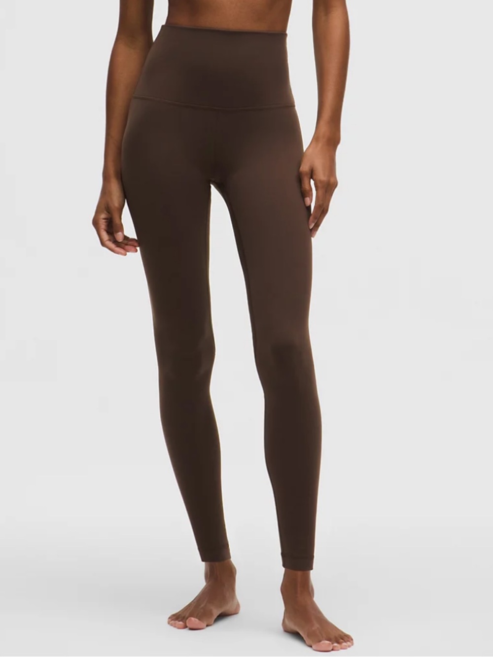 lululemon athletica Brown High-Rise Leggings